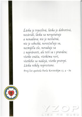 Obal ku konfrimácii