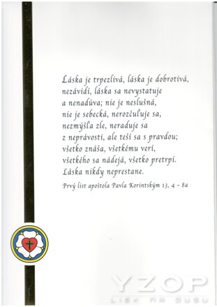 Obal ku konfrimácii