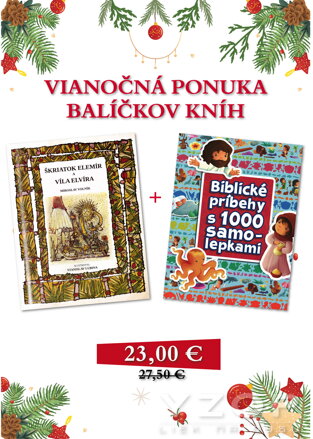 Vianočný balíček kníh - Škriatok Elemír, Biblické príbehy